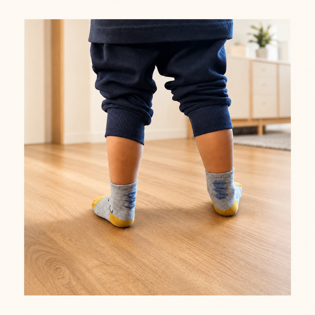 Ollaby Little Dino Crew Socks 5-Pack